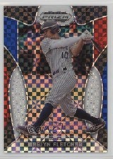 2019 Panini Prizm Draft Picks Red White & Blue 59/99 Trejyn Fletcher #47 y0i