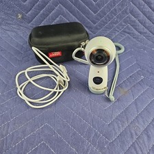 Samsung Gear 360 SM-R210 White Spherical Cam Handheld Camera With Case