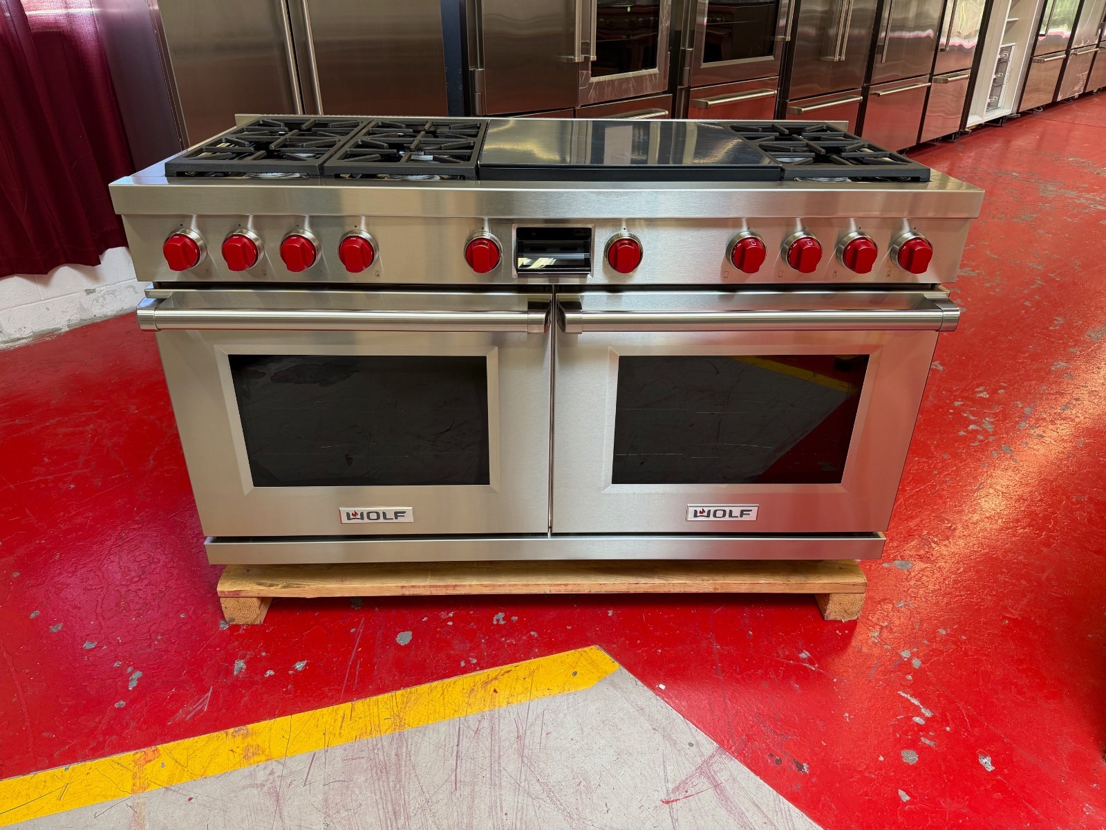 60” Wolf M Series Dual Fuel Range DF60650DGSP (Used few years old)