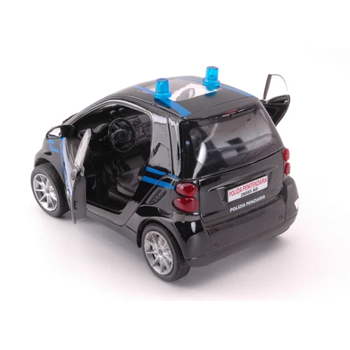 SMART FORTWO 2007 POLIZIA PENITENZIARIA 1:24 New Ray Forze dell'Ordine Modellino - Immagine 2 di 3