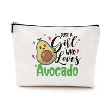 Avocado Cosmetic Bag Makeup Pouch Party Gift Women Friend Birthday Gift