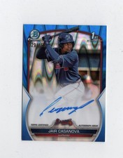 2023 Topps Bowman Chrome Prospect #CPA-JCA Autographs Jair Casanova /150