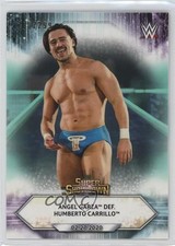 2021 Topps WWE Super ShowDown Aqua /299 Angel Garza def Humberto Carrillo 1my2
