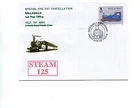 Isle of Man 1998 Railway FDC Ballasalla Post Office cancel