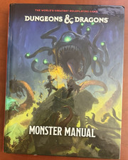 D D Monster Manual 2025 Hardcover 1st Ed Revised Expanded 5E 50th Anniversary