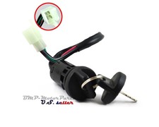 Ignition Key Switch For Chinese ATV Go Kart Quad Taotao Roketa Scooter 4 Wheeler