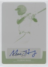 2017 Leaf Trinity Clear Printing Plate Yellow 1/1 Adam Haseley #CA-AH1 Auto jc3