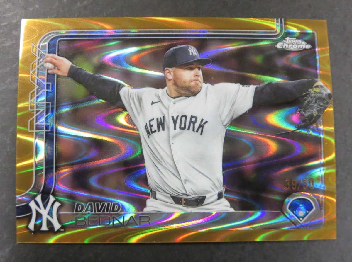 Wave Ray Gold Chrome Topps ハーランド アーリング 2025 Auto Card On Lava Purple Rookie Golden Matthew Chrome Topps その他