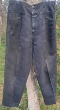 Vintage Grunge/ Hip-hop Marithe Francois Girbaud Black Jeans Size 36m