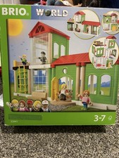 Brio Family Home Playset 33941 Doll House Furniture with extra pieces.