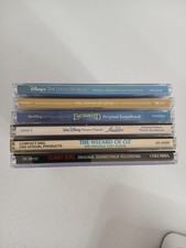 Disney Broadway Soundtrack CD Lot Aladdin Mermaid Oz Sound of Music 6