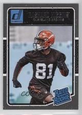 2016 Donruss Rated Rookies Rashard Higgins #392 19zq