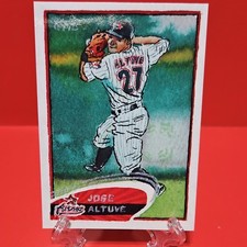 Topps 2025 Shoebox Treasures Jose Altuve Astros #89 Andy Friedman Painting Card