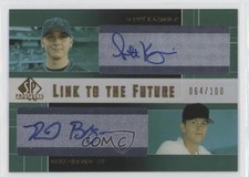 2004 SP Prospects Link to the Future Dual Scott Kazmir Reid Brignac Auto k8v