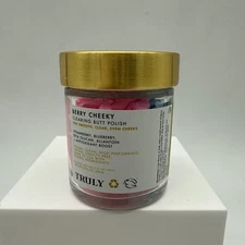 TRULY Beauty Berry Cheeky 2 Fl Oz / 60ml Clearing Butt Butt Polish Butter NEW