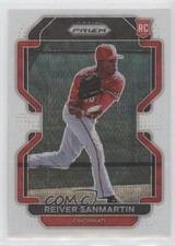 2022 Panini Prizm Tier II White Wave Prizm Reiver Sanmartin #160 0qi3