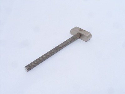 251225 New-No Box; Alkar Rapidpak 1061360 Chain Rail Bolt; SS; 4.83'' Long