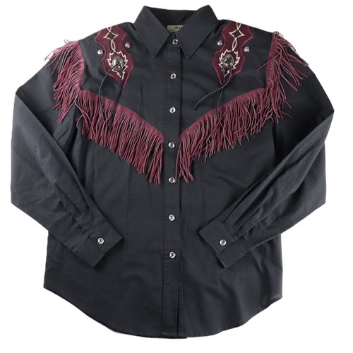 Chemisier col montant volanté, manches longues La Redoute Collections bleu ciel | La Redoute