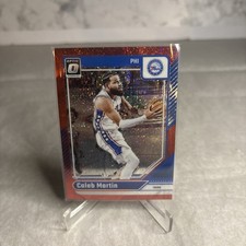 2024 DONRUSS OPTIC #46 CALEB MARTIN RED GLITTER /75 SSP
