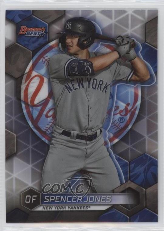 2023 Bowman's Best Top Prospects Refractor Spencer Jones #TP-5 4jx