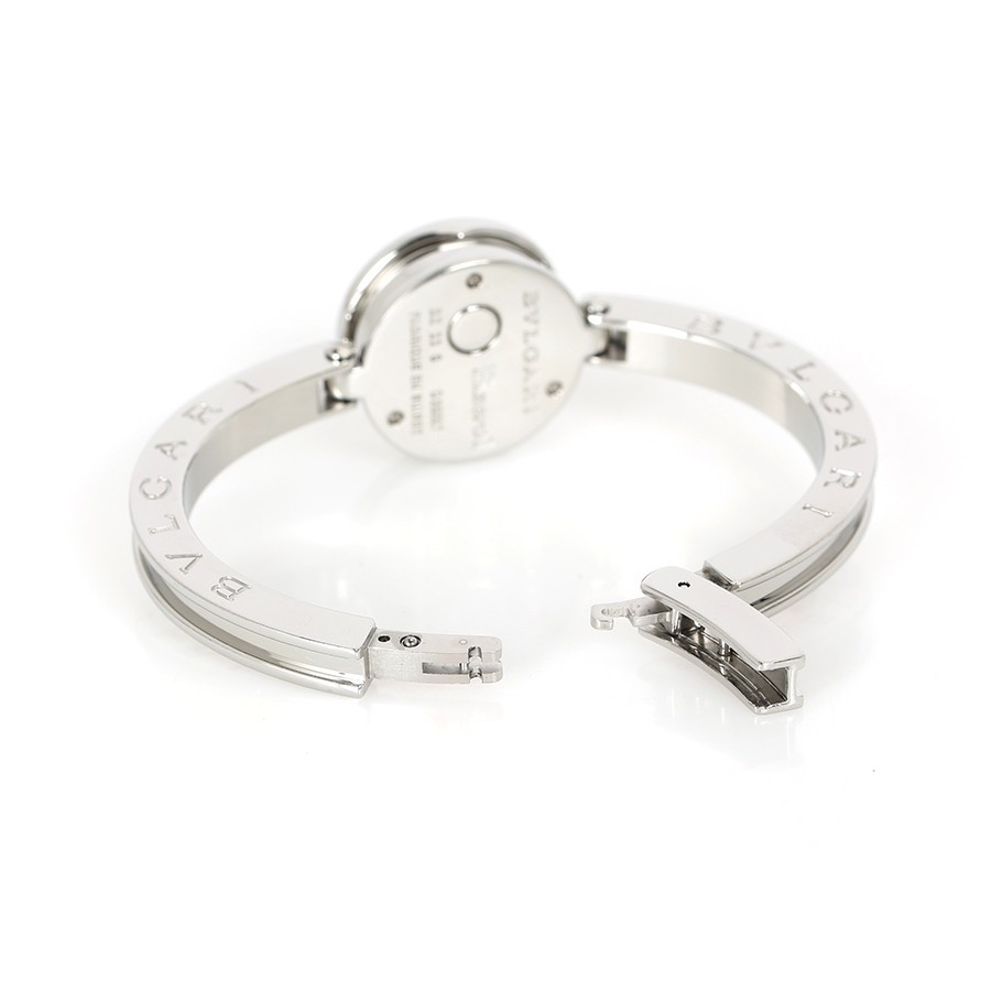 Bvlgari B.Zero1 Bangle Watch BZ22S Stainless Steel Bracelet Quartz Ladies image 3