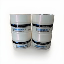 4X Neutrogena Makeup Melting Cleansing Balm, Fragrance-Free 2.6oz