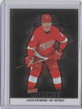 2021-22 Upper Deck National Hockey Card Day USA Victory Black #V14 Lucas Raymond