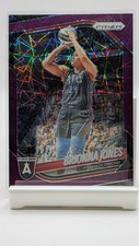 2025 Panini Prizm WNBA #107 Brionna Jones Purple Velocity Prizms #/59