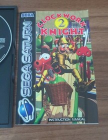 Clockwork Knight 2 for Sega Saturn PAL complete with manual