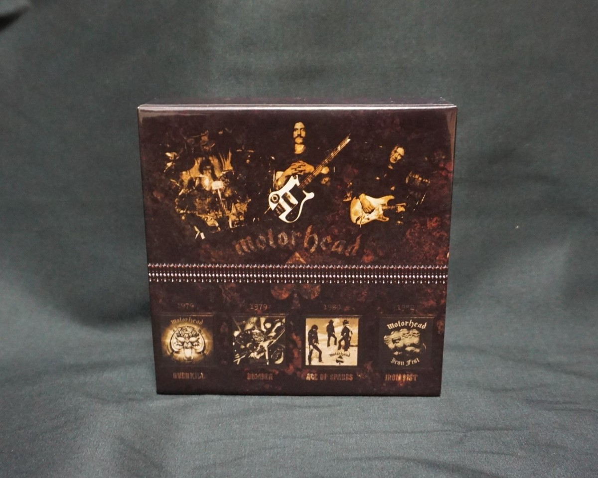 Motorhead - Mini LP CD 4 Titles 1979~1982 Set + Promo Box Paper