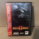 Mortal Kombat II (Sega Genesis, 1994) with Manual