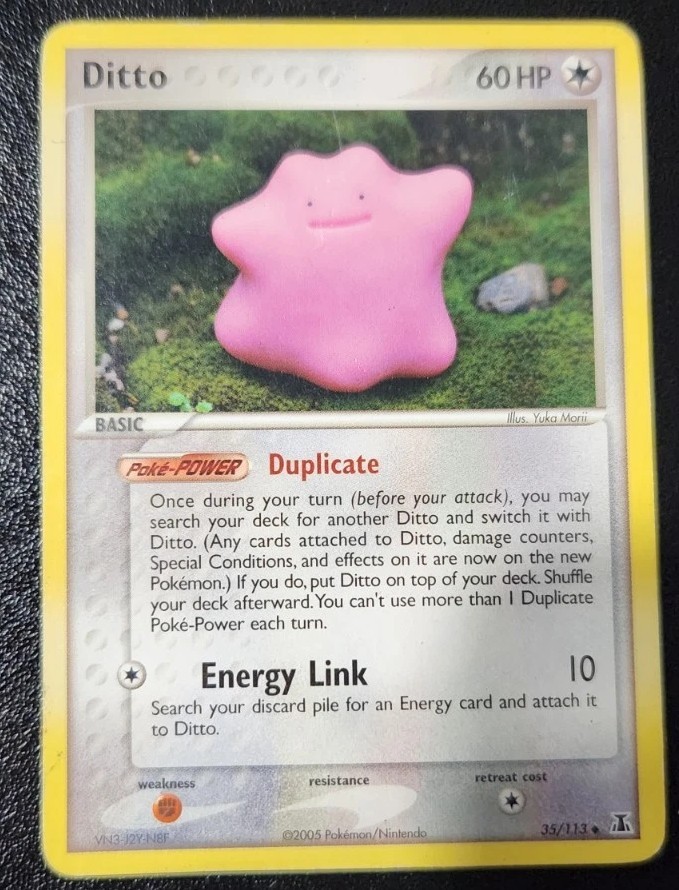 Ditto 35/113 Delta Species Regular Pokemon LP