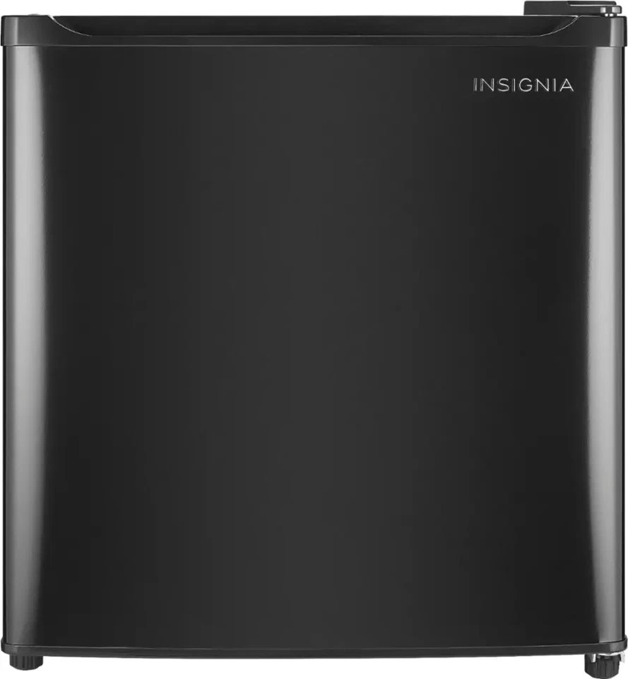 Insignia - 1.7 Cu. Ft. Mini Fridge with ENERGY STAR Certification - Black - Image 2 of 4