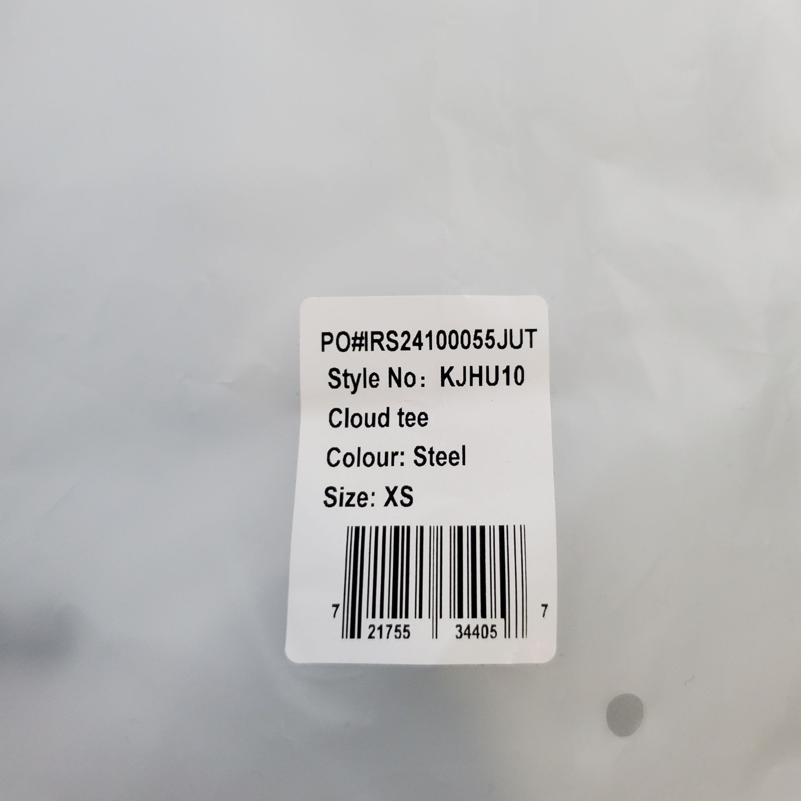 Comfrt Loungewear Cloud Tee Women Size XS NWT Oversized NWT Short Sleeve Crew