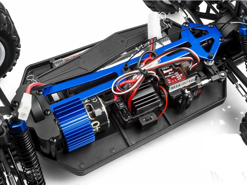 Camión de radiocontrol Himoto EMXT-1 cepillado eléctrico 4x4 última versión HI2101-88050 negro Foto 4 de 4