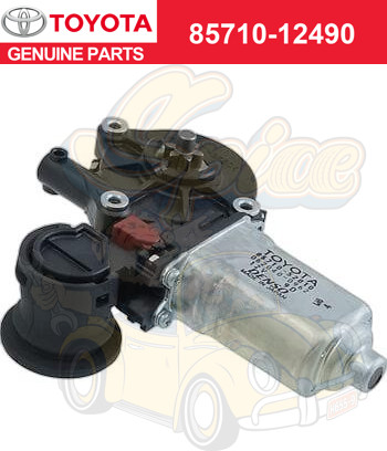 TOYOTA GENUINE 8571012490 MOTOR ASSY, POWER WINDOW REGULATOR, RH 85710-12490