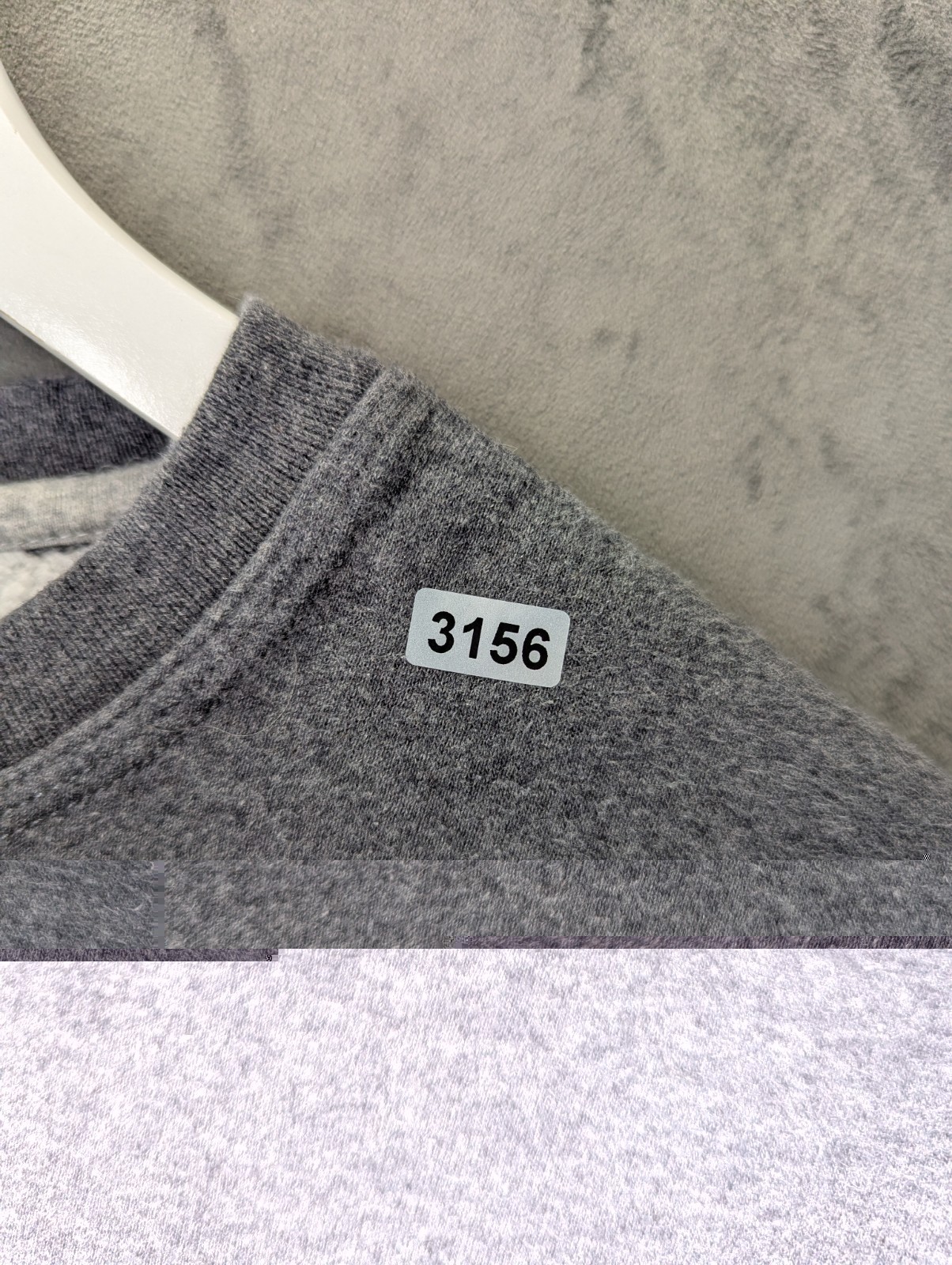 Nike Mens Classic Grey Sweatshirt Large Retro 2013 Cotton Blend Embroidered Logo image 8