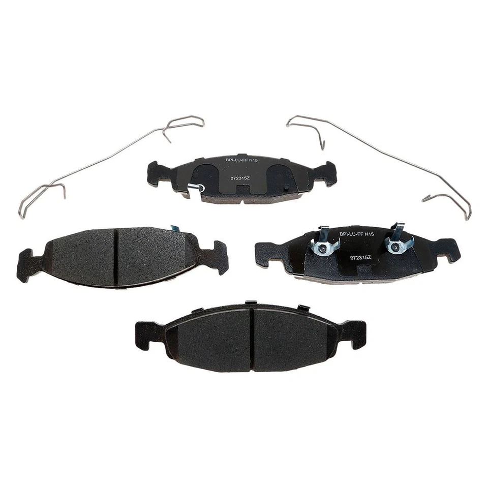 Kit de rotores de freno delanteros + pastillas de cerámica herrajes para Jeep Grand Cherokee 1999-2002 Foto 2 de 4