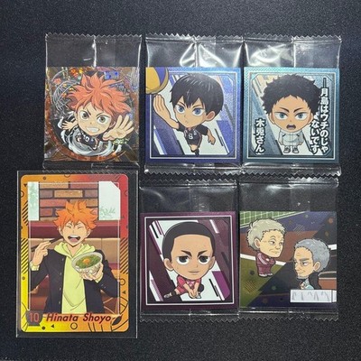 Haikyuu Oblate Seal Kartenaufkleber Set verschiedene Arten Authentic Premium
