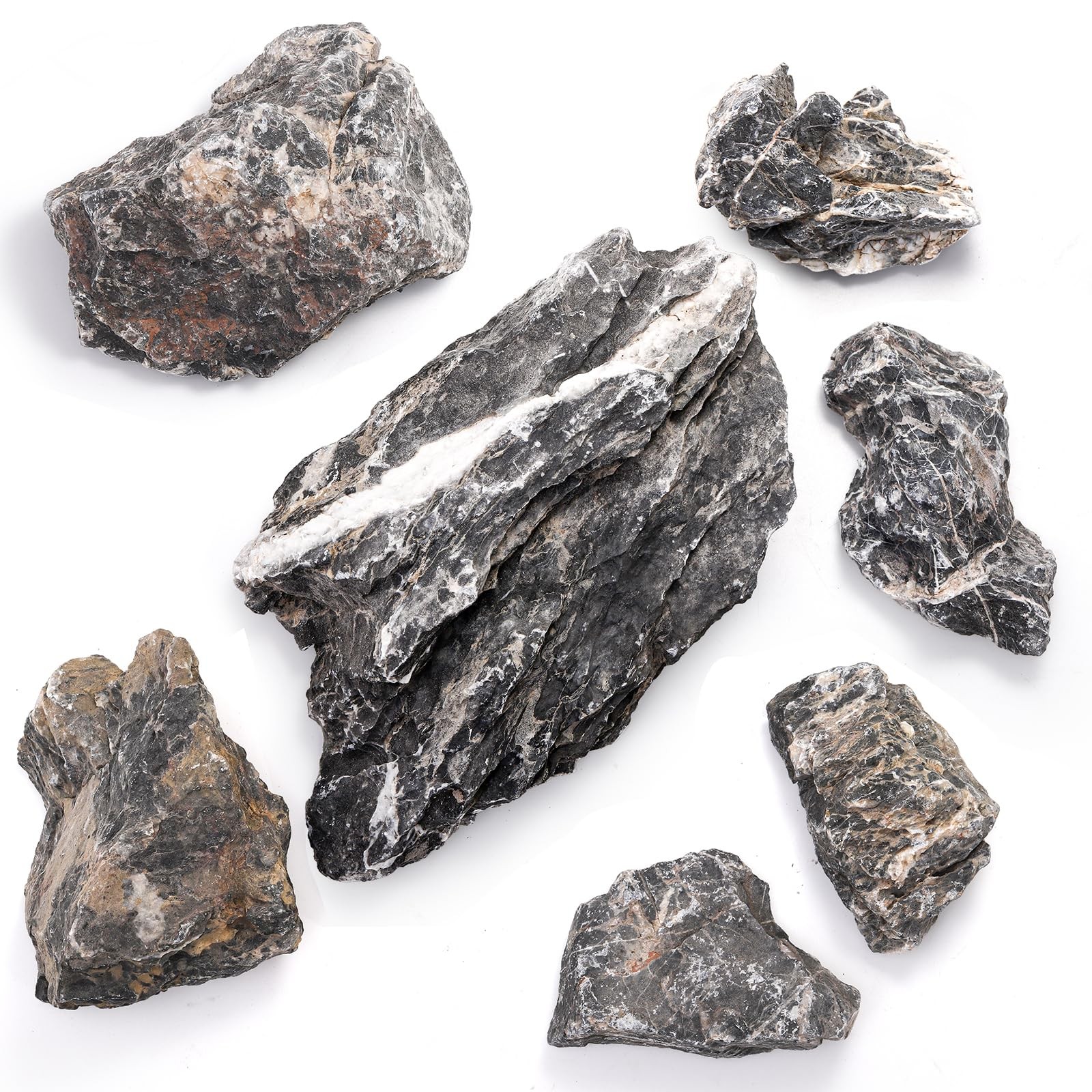 Best 12lb Seiryu Stone Aquarium Rocks for Terrariums, Paludarium, Vivariums