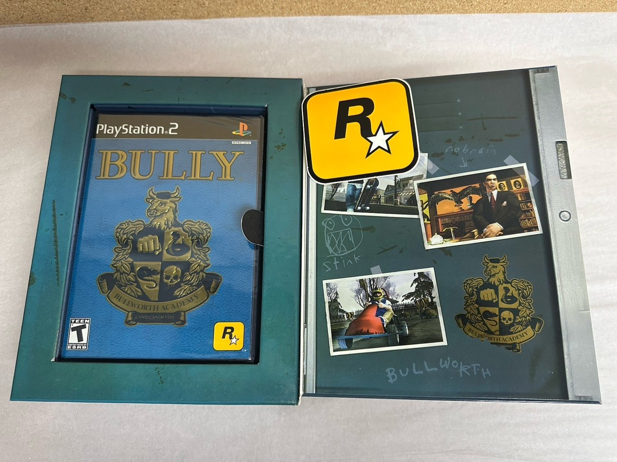 RARE Bully Collector's Edition Sony PlayStation 2 PS2 SEALED DVD