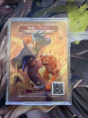 Altered TCG Hero Promo Bravo Kojo & Booda Ultra Rare Alternative Design(scanned)