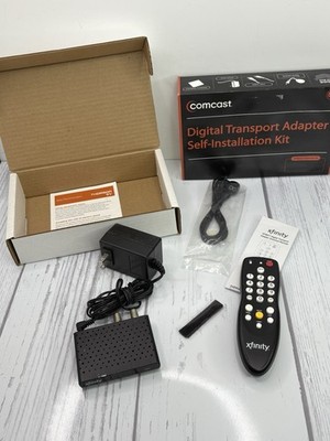 Xfinity Comcast Digital Transport Adapter DCI105COM1 with IR Sensor Remote Box