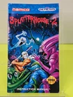 New ListingNamco Splatterhouse 2 (Sega Genesis, 1992) Vintage Manual ONLY