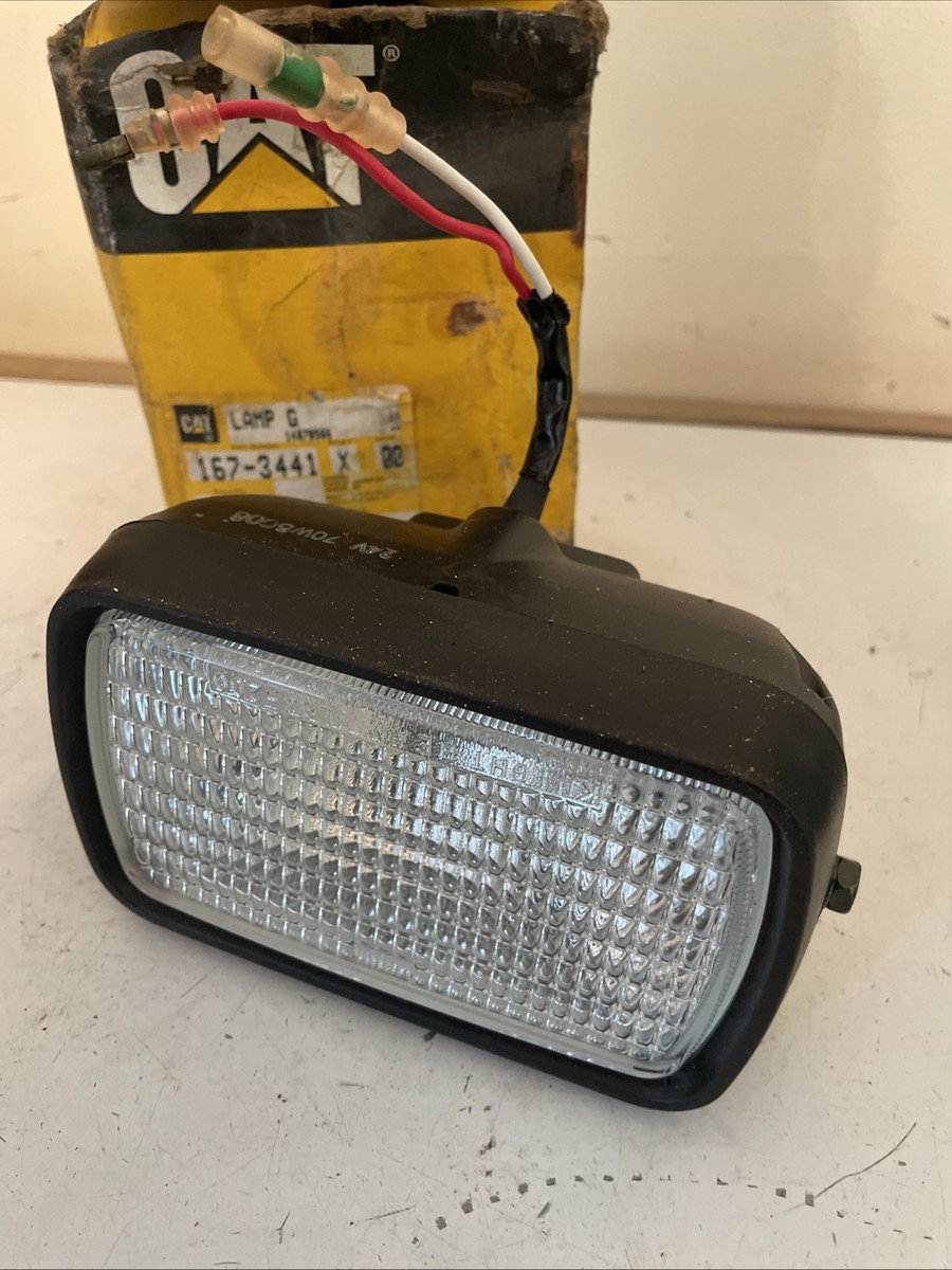 GENUINE CATERPILLAR CAT 167-3441 FLOOD LIGHT 24V 1673441 NEW OEM