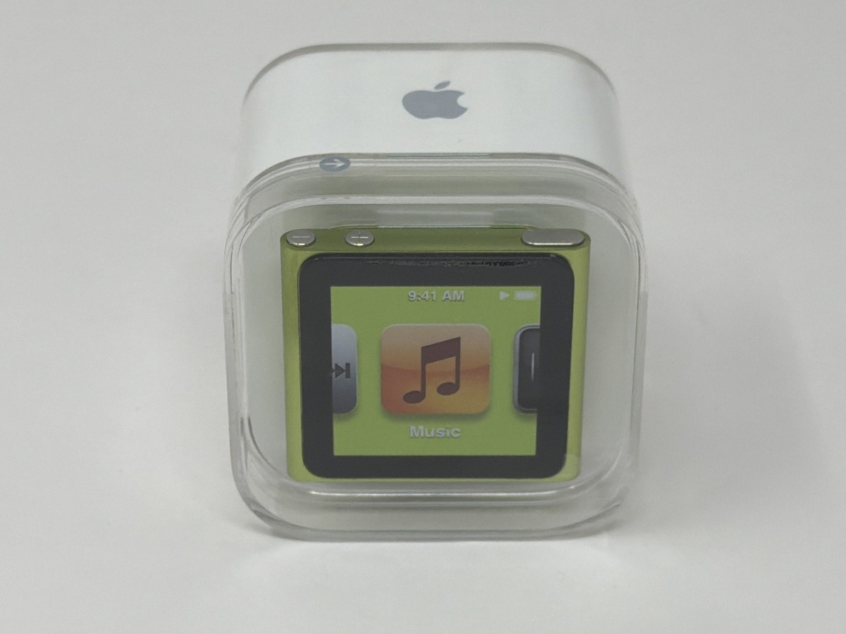 Apple iPod Nano 6th generation 8GB A1366 Green BNIB Sealed NEW