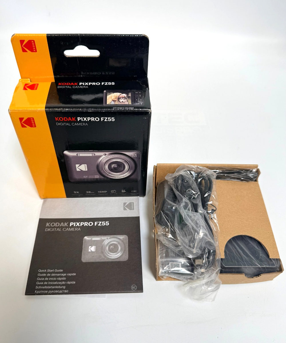 Kodak PIXPRO FZ55 Digital Camera 16MP 5X Optical Zoom Video