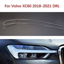 Left Car Headlights DRL For Volvo XC60 2018-2021 Light Guide Strip Tube Ballast