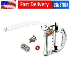 Jazz Guitar Bridge Tremolo String Board Vibrato Sets for TL Tele LP SG Chrome