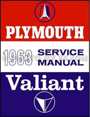 Manuel d’Atelier Plymouth 1963 Réparation Belvedere Fury Valiant Savoy - Photo 1/4